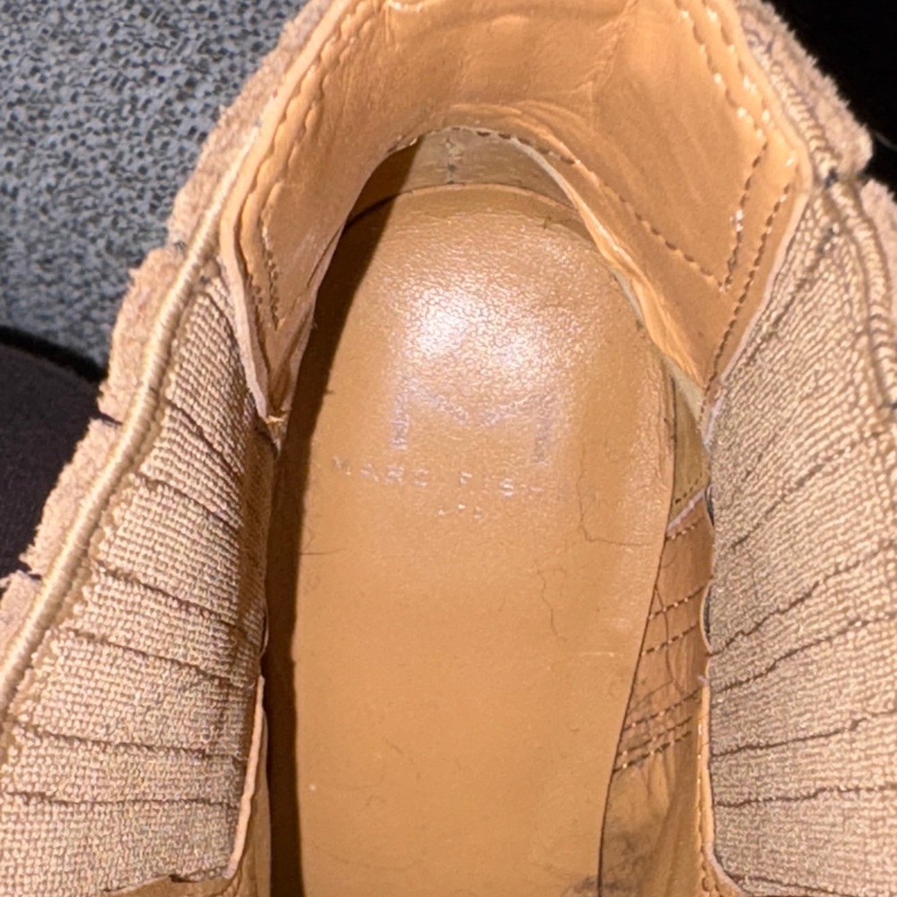 Marc Fisher Oshay Suede Ankle Booties - Picture 6 of 8